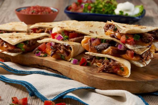 Order Brisket Quesadilla food online from Cotton Patch Cafe store, Plainview on bringmethat.com
