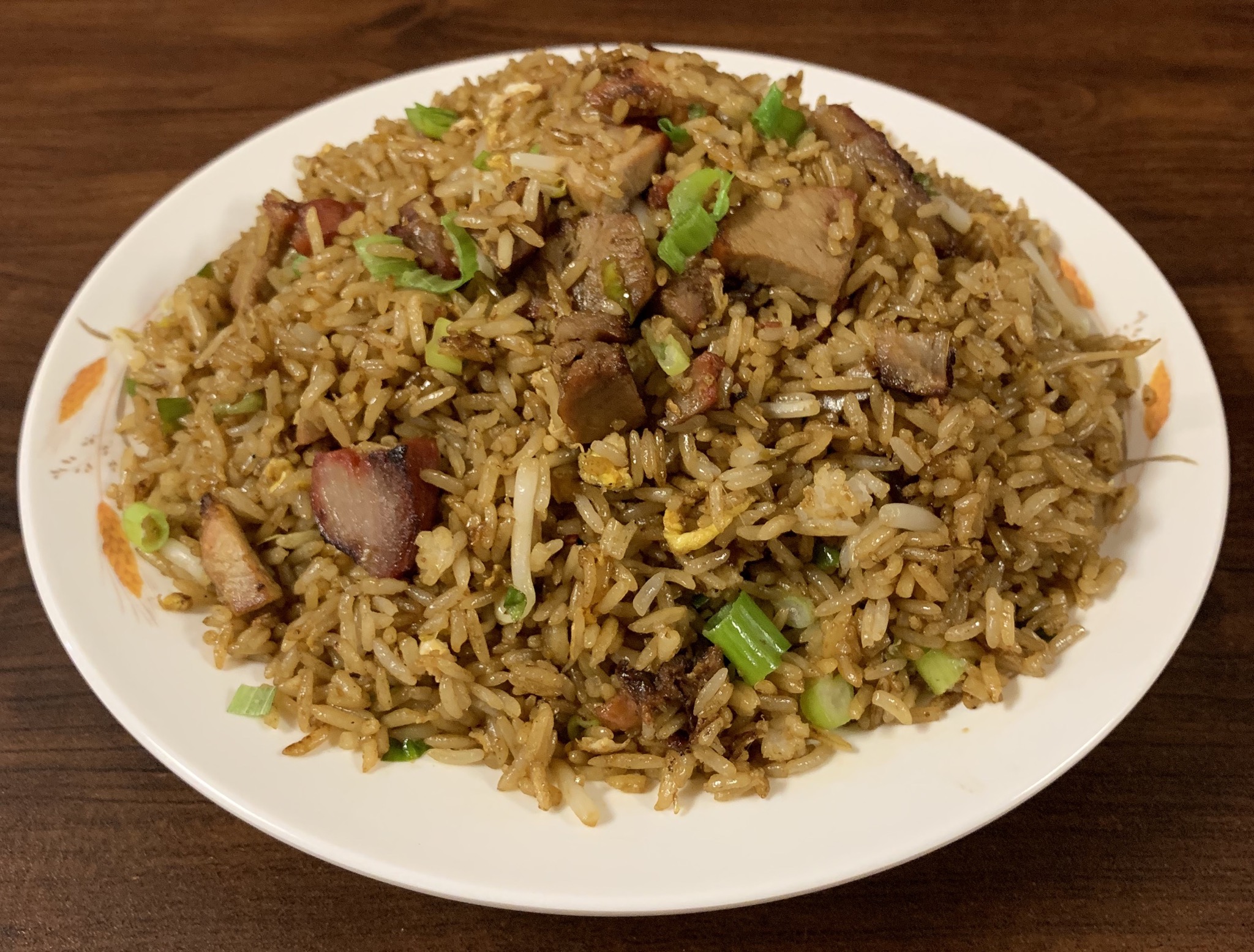 Order BBQ Pork Fried Rice food online from Great Wall Chinese Restaurant store, Western Springs on bringmethat.com