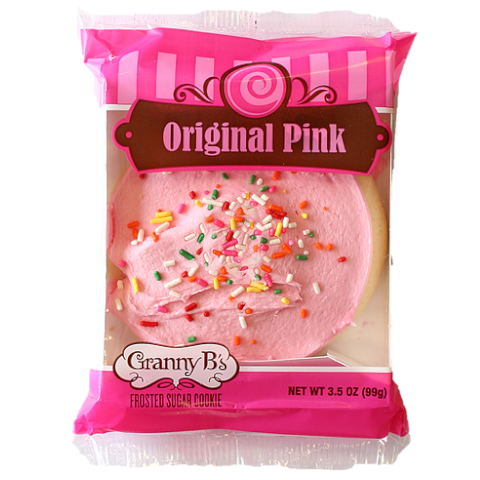 Order Granny B's Sugar Cookie Pink 4oz food online from 7-Eleven store, Spanish Fork on bringmethat.com