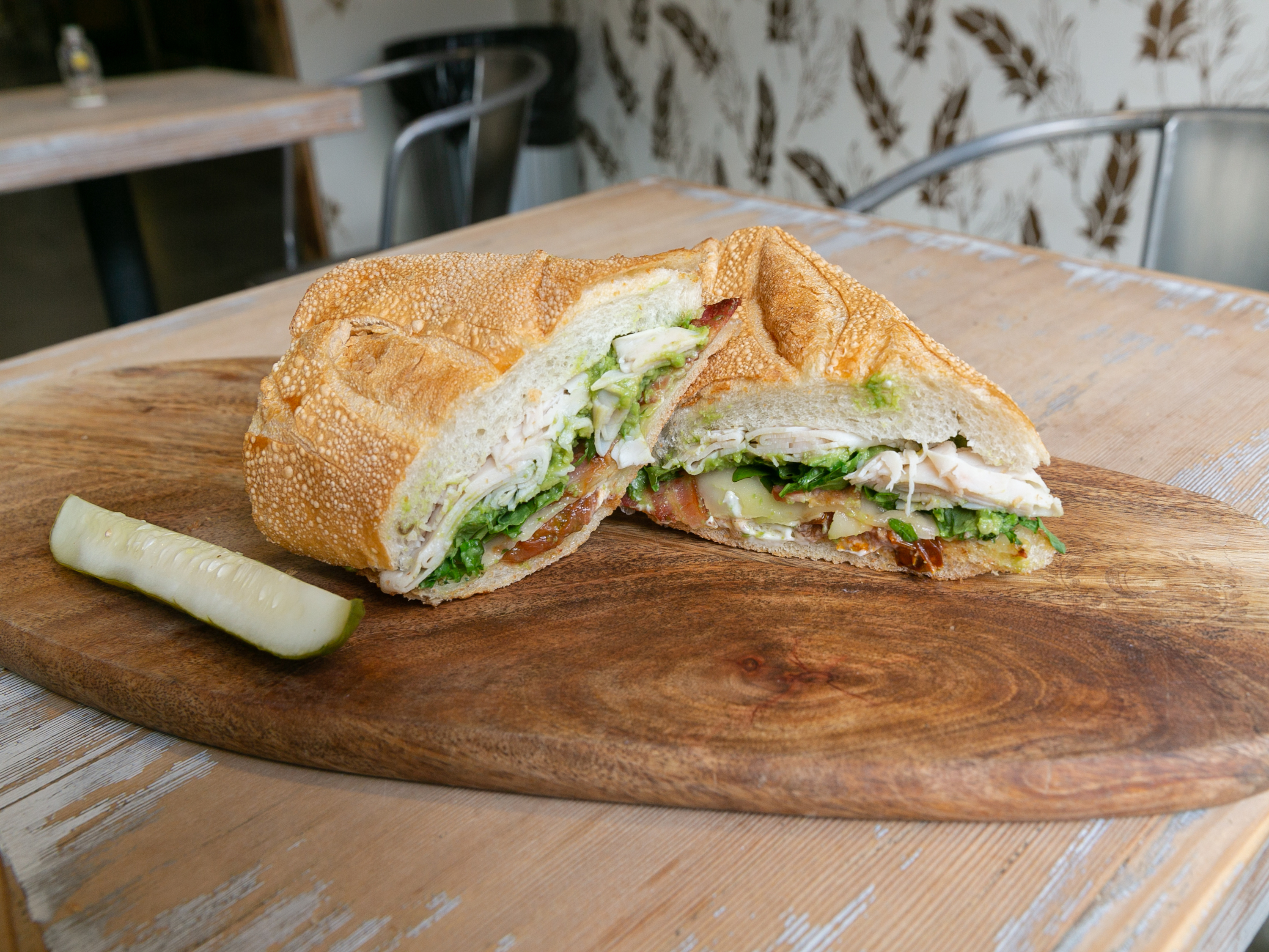 Order California Turkey Love Sandwich food online from The Cheese Shop store, Costa Mesa on bringmethat.com