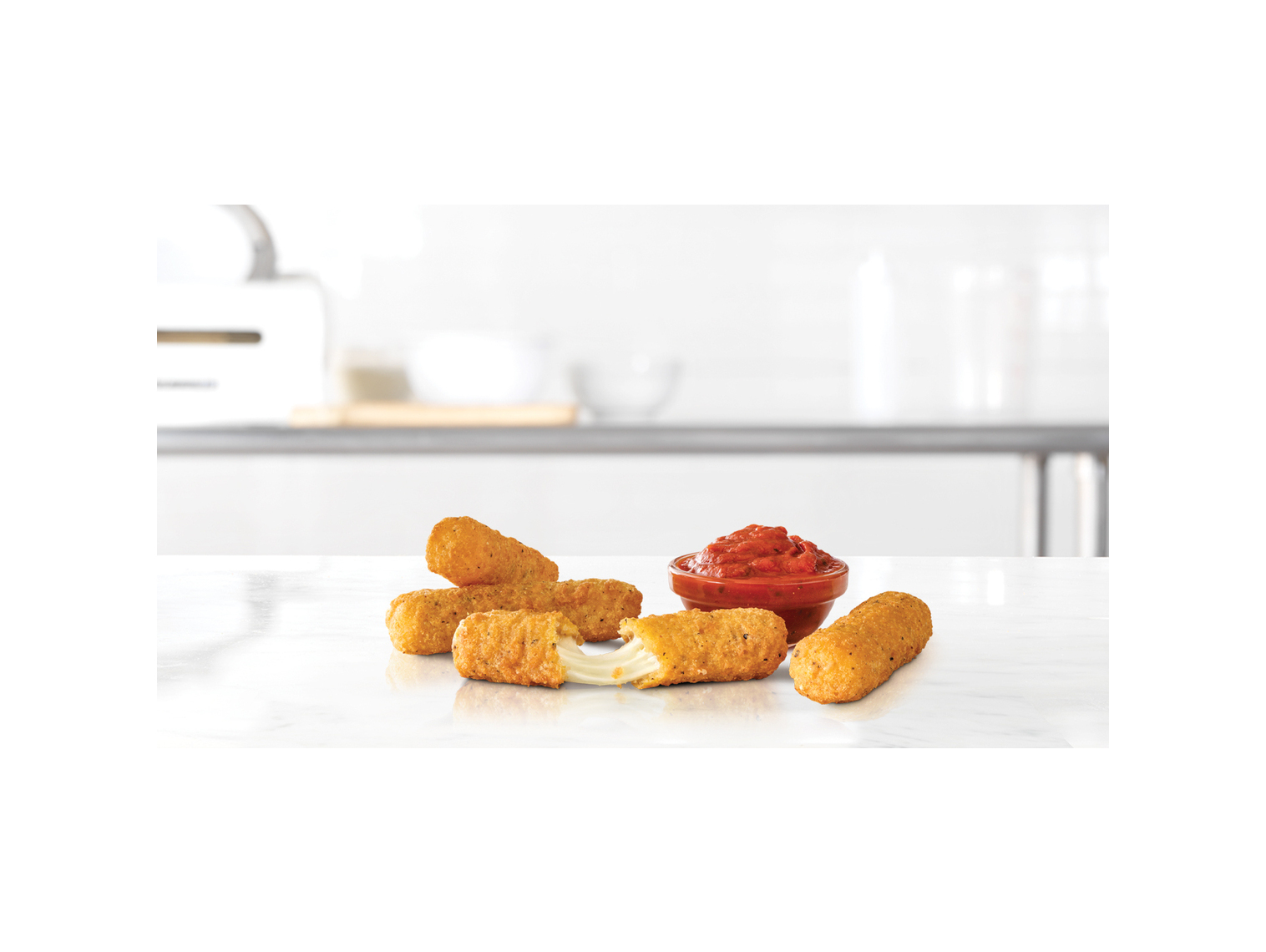 Order Mozzarella Sticks (4 ea.) food online from Arby store, Winchester on bringmethat.com