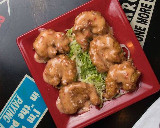 Order Bada-bang Shrimp food online from Friends American Grill store, Jefferson on bringmethat.com