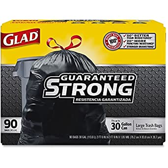 Order Glad Trash Bags (Ten 30 gallon bags) food online from The Corner Shop store, Englewood on bringmethat.com