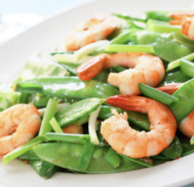 Order Shrimp with Snow Pea Pods  雪豆虾 food online from Hong Kong store, Carmel on bringmethat.com