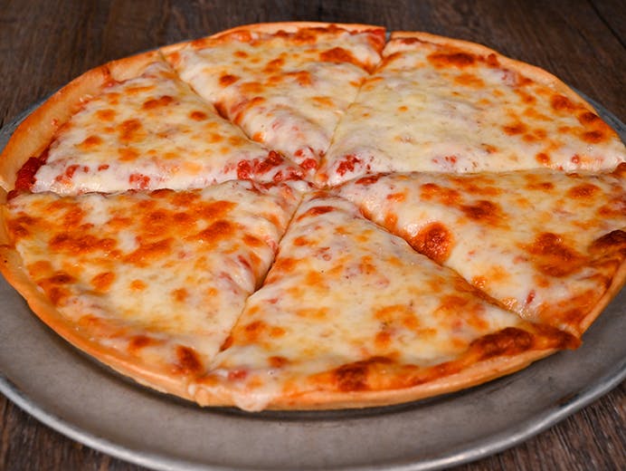 Order Mozzarella Cheese Pizza - Individual 7'' food online from Chicago Dough Company store, Richton Park on bringmethat.com