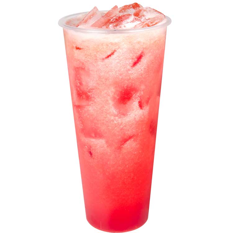 Order Strawberry Fruit Tea food online from Boba Time store, Los Angeles on bringmethat.com