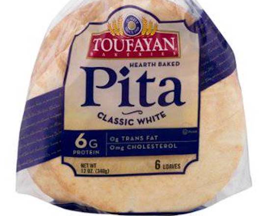 Order Toufayan Pita Bread (12 oz) food online from Ctown Supermarkets store, Uniondale on bringmethat.com