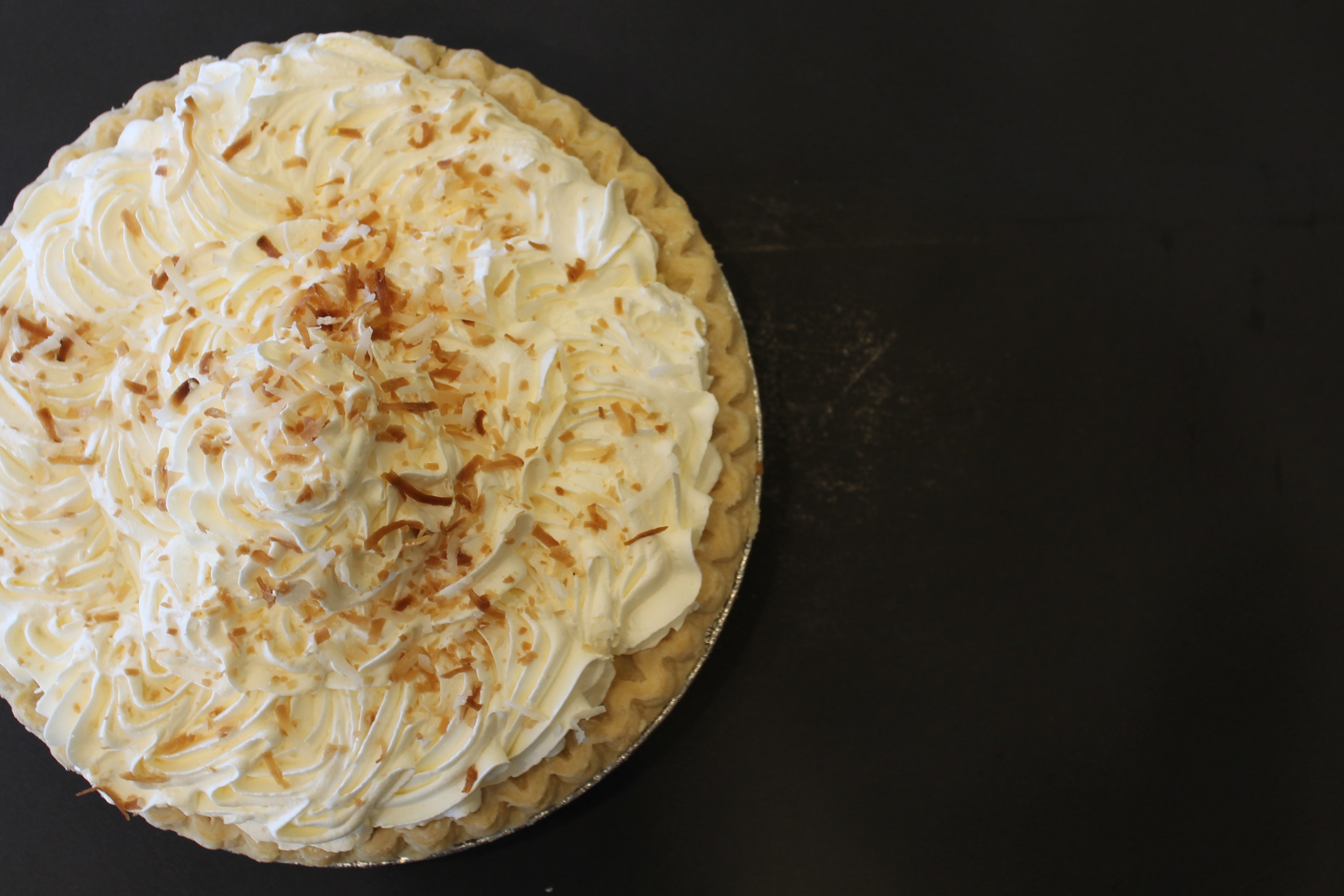 Order Whole Coconut Cream Pie food online from Kings Family Restaurants store, Greensburg on bringmethat.com