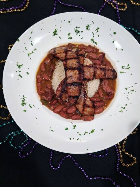 Order Red Beans & Rice food online from Louisiana Bistreaux Seafood Kitchen store, Decatur on bringmethat.com