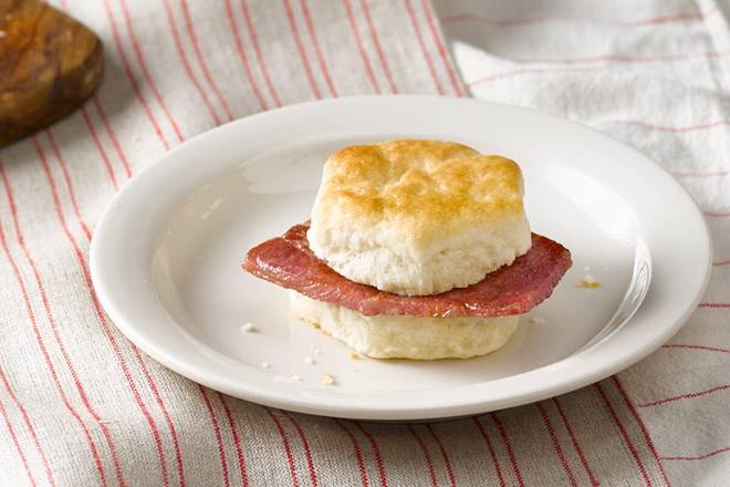 Order Country Ham n' Biscuit food online from Cracker Barrel Old Country Store store, Morganton on bringmethat.com