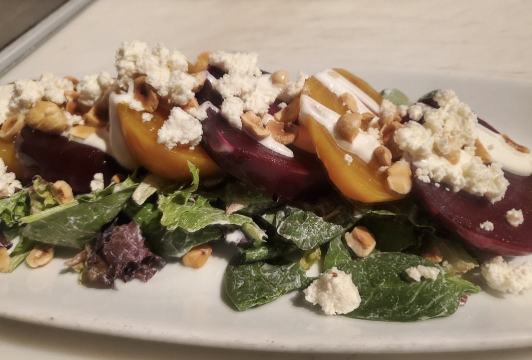 Order Organic Roasted Beets Salad food online from Boca Pizzeria store, Novato on bringmethat.com