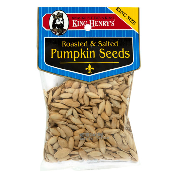 Order King Henry's Roasted Salted Pumpkin KING SIZE food online from Friends Liquor store, San Francisco on bringmethat.com