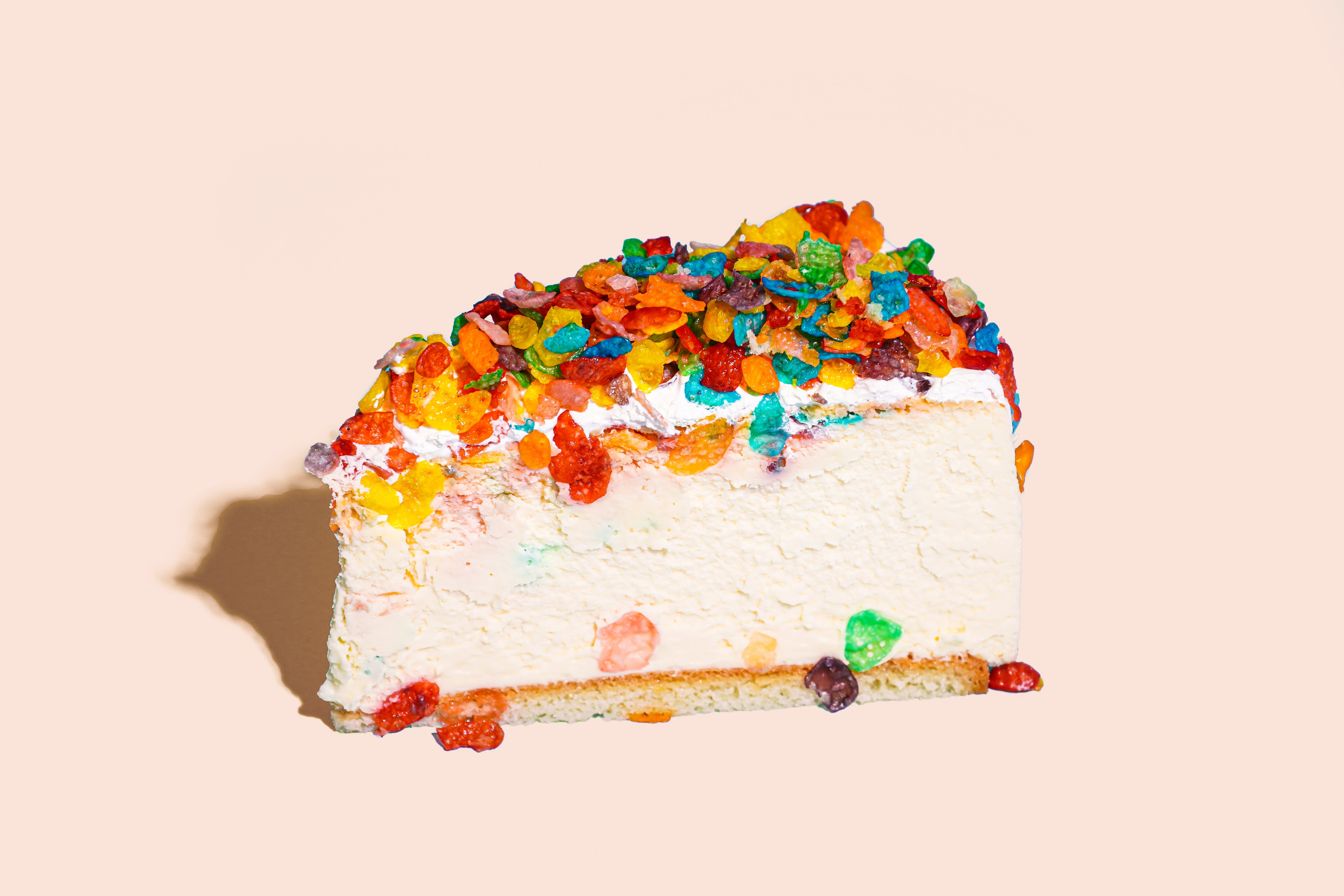 Order Fruity Pebbles Cheesecake food online from Oasis Cafe store, Flushing on bringmethat.com
