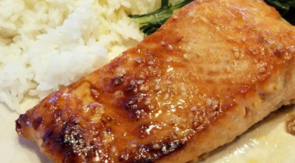 Order Teriyaki Salmon food online from Yummy Asian Bistro store, Fox River Grove on bringmethat.com