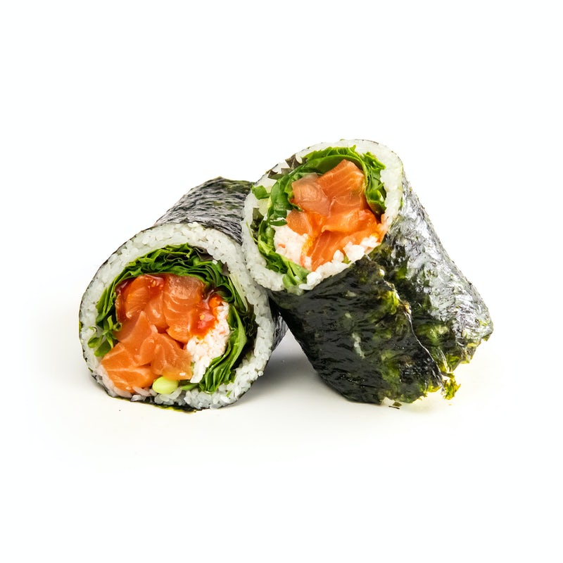 Order Poke Burrito - Large (3 Proteins) food online from Pokeworks store, Webster on bringmethat.com