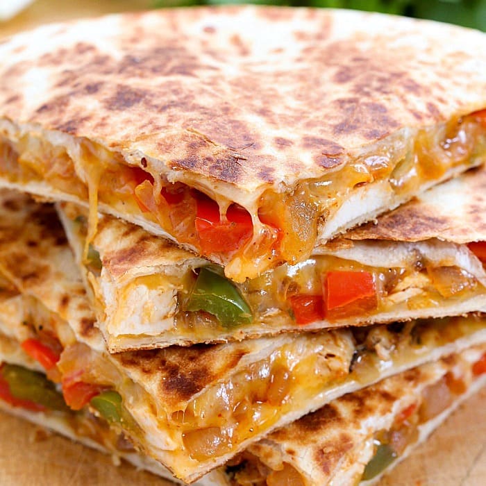 Order Tex- Mex Quesadilla food online from Time Tequila Bar Cafe store, Glendale on bringmethat.com