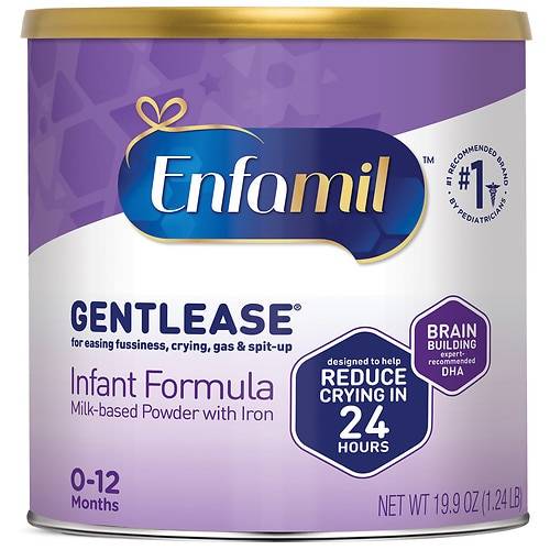 Order Enfamil Gentlease Baby Formula All in One Infant Formula with Iron Powder Makes 151 Ounces - 19.9 oz food online from Walgreens store, Leavenworth on bringmethat.com