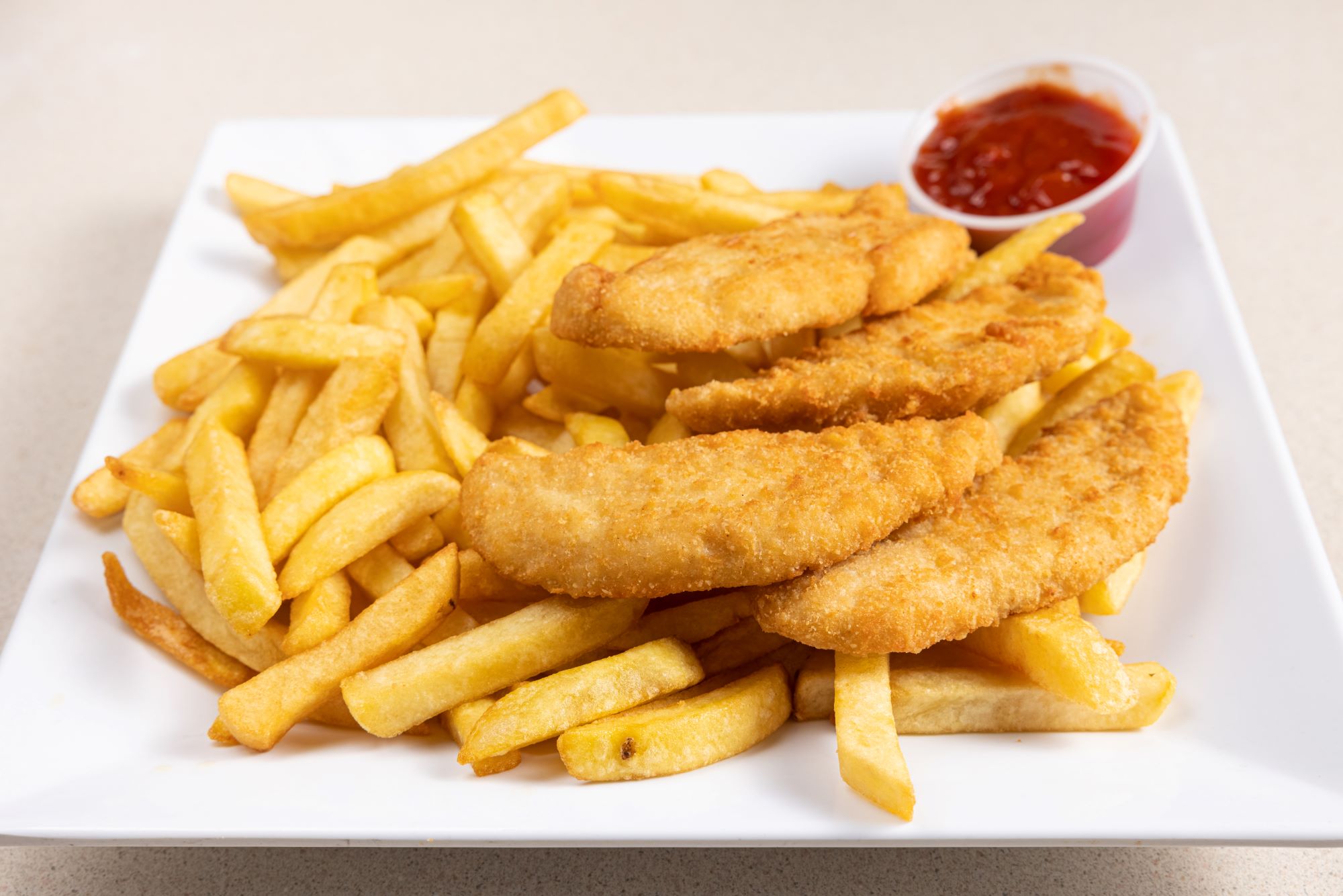 Order Kids Chicken Fingers with French Fries food online from Homemade Taqueria store, Brooklyn on bringmethat.com