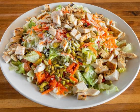 Order Chopped Salad food online from Aladdin Cafe store, San Diego on bringmethat.com