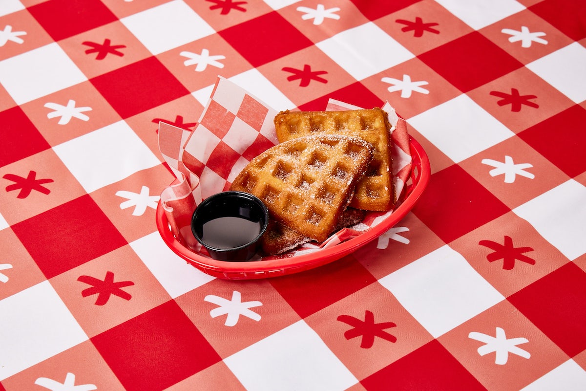 Order WAFFLES food online from Hot Chicken Takeover store, Columbus on bringmethat.com