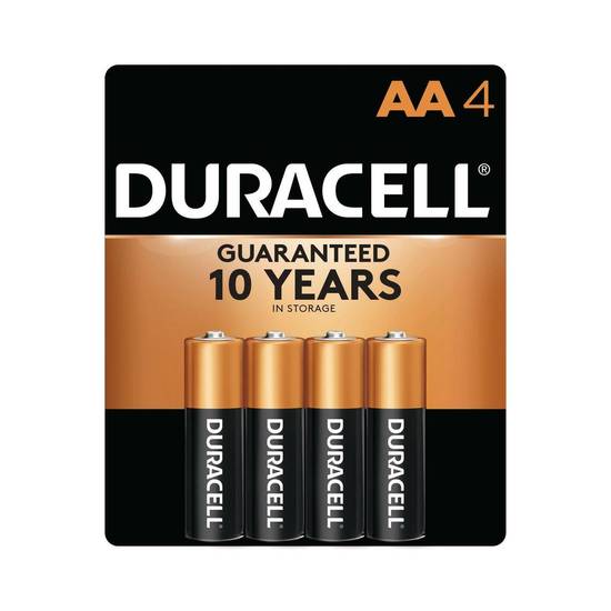 Order Duracell AA Batteries 4 Pack food online from IV Deli Mart store, Goleta on bringmethat.com