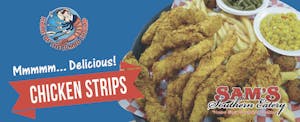 Order 20 Chicken Strips food online from Sam Southern Eatery store, Clinton on bringmethat.com