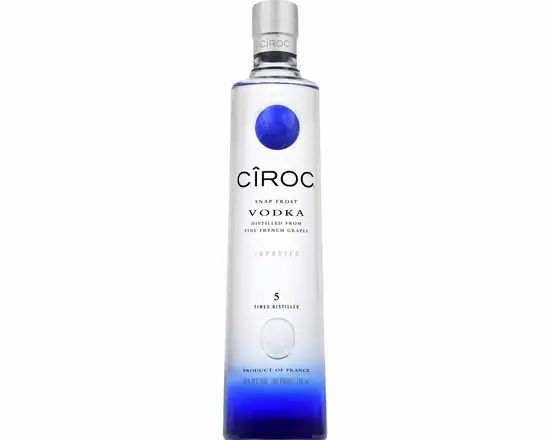 Order Ciroc, French Premium Vodka (40.0% ABV) food online from Sousa Wines & Liquors store, Mountain View on bringmethat.com