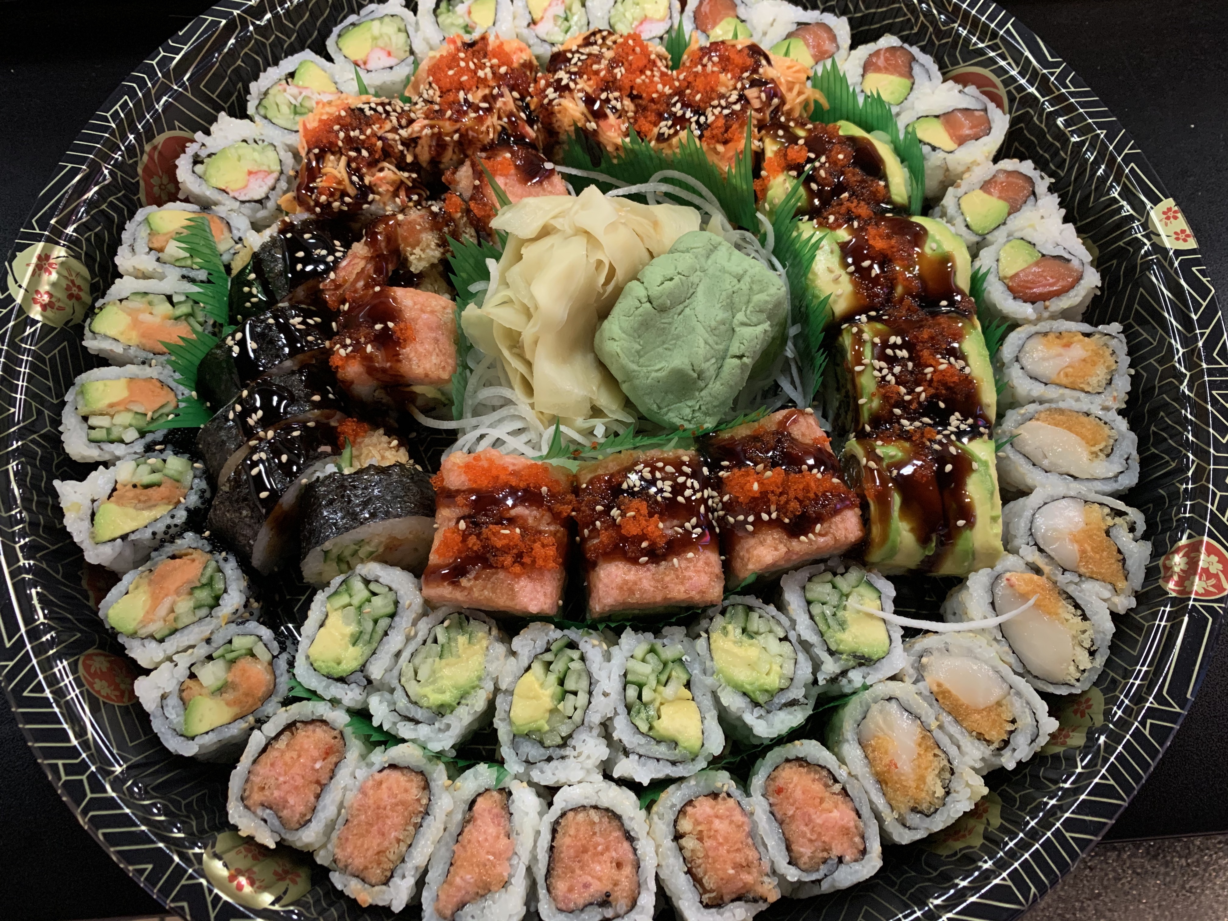 Order Makimono Party Tray food online from Hoshiya Sushi store, Brighton on bringmethat.com
