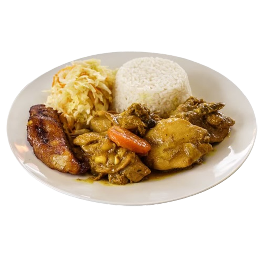 Order Curry Chicken food online from 14 Parish Caribbean Kitchen store, Hackensack on bringmethat.com
