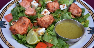 Order Tandoori Seafood Salad food online from Flavor of India store, Studio City on bringmethat.com