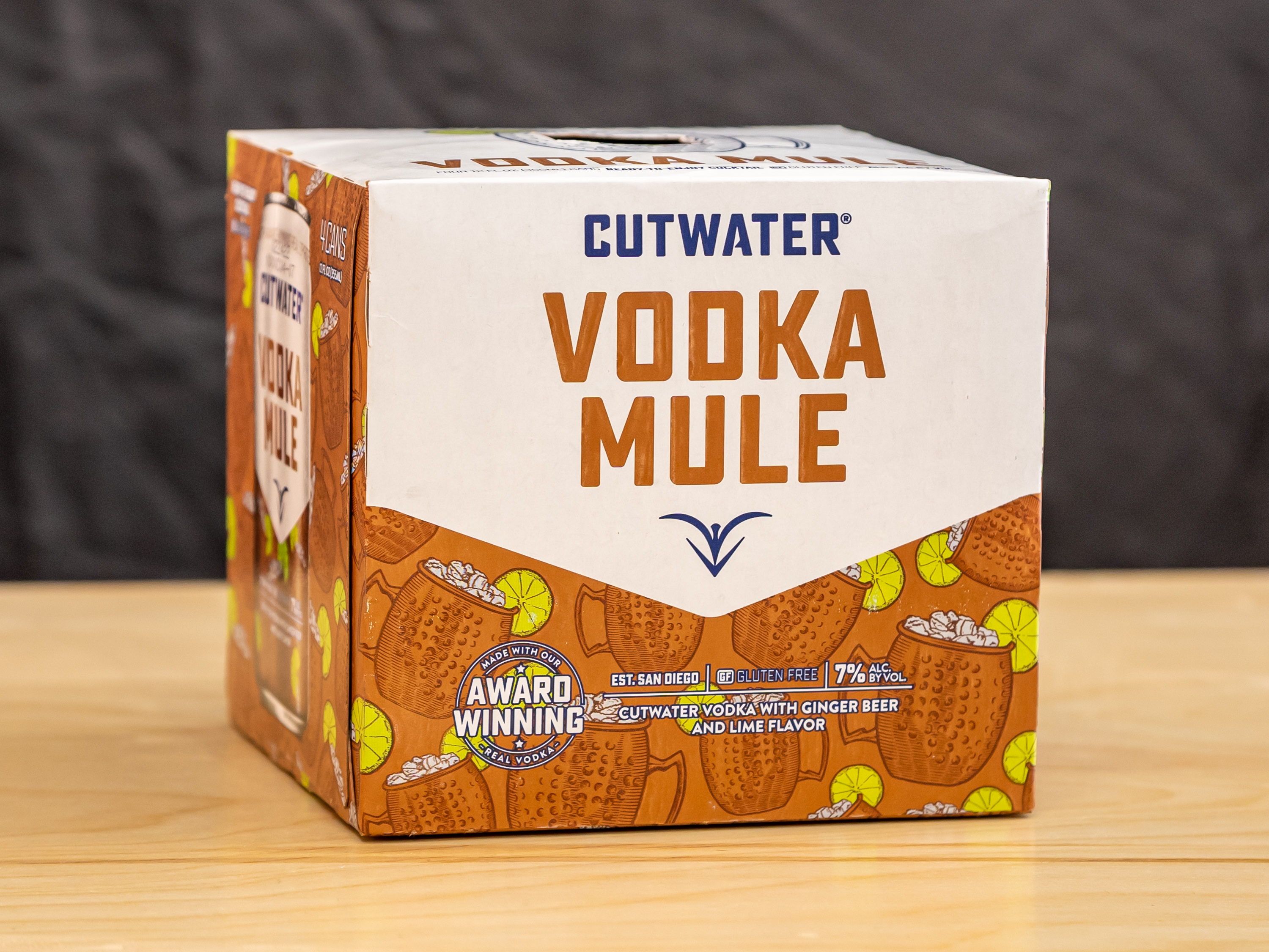 Order Cutwater Spirits Vodka Mule food online from Glenrose Liquor store, Glendale on bringmethat.com