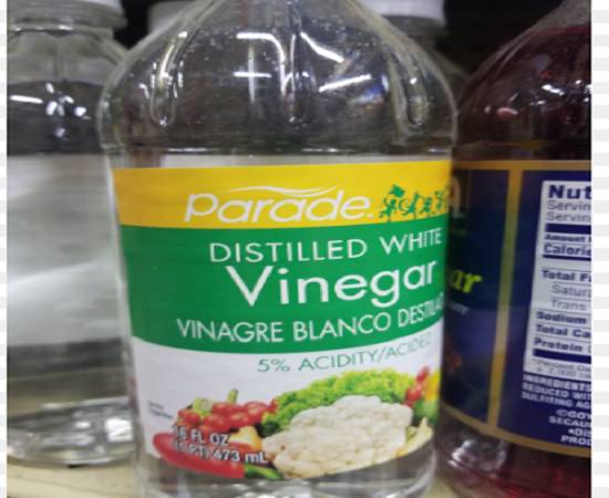 Order Parade Distilled White Vinegar (16 fl oz) food online from W Z Food Market store, Roosevelt on bringmethat.com
