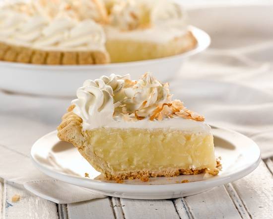 Order Coconut Cream Pie, slice food online from Perkins store, Vadnais Heights on bringmethat.com