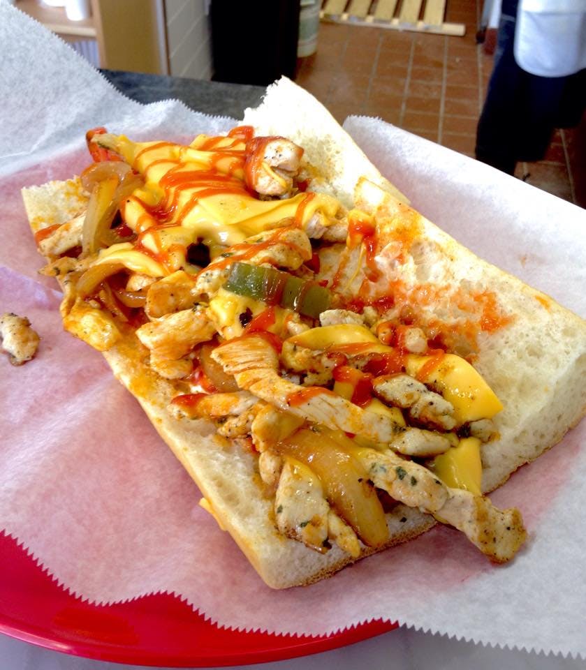 Order Chicken Cheesesteak Sub Lunch - Lunch food online from Queens Pizza store, Newark on bringmethat.com
