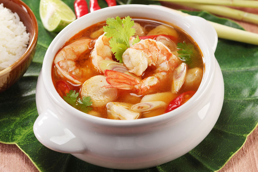 Order Tom Yum Soup food online from Izumi Japanese Restaurant store, Youngstown on bringmethat.com