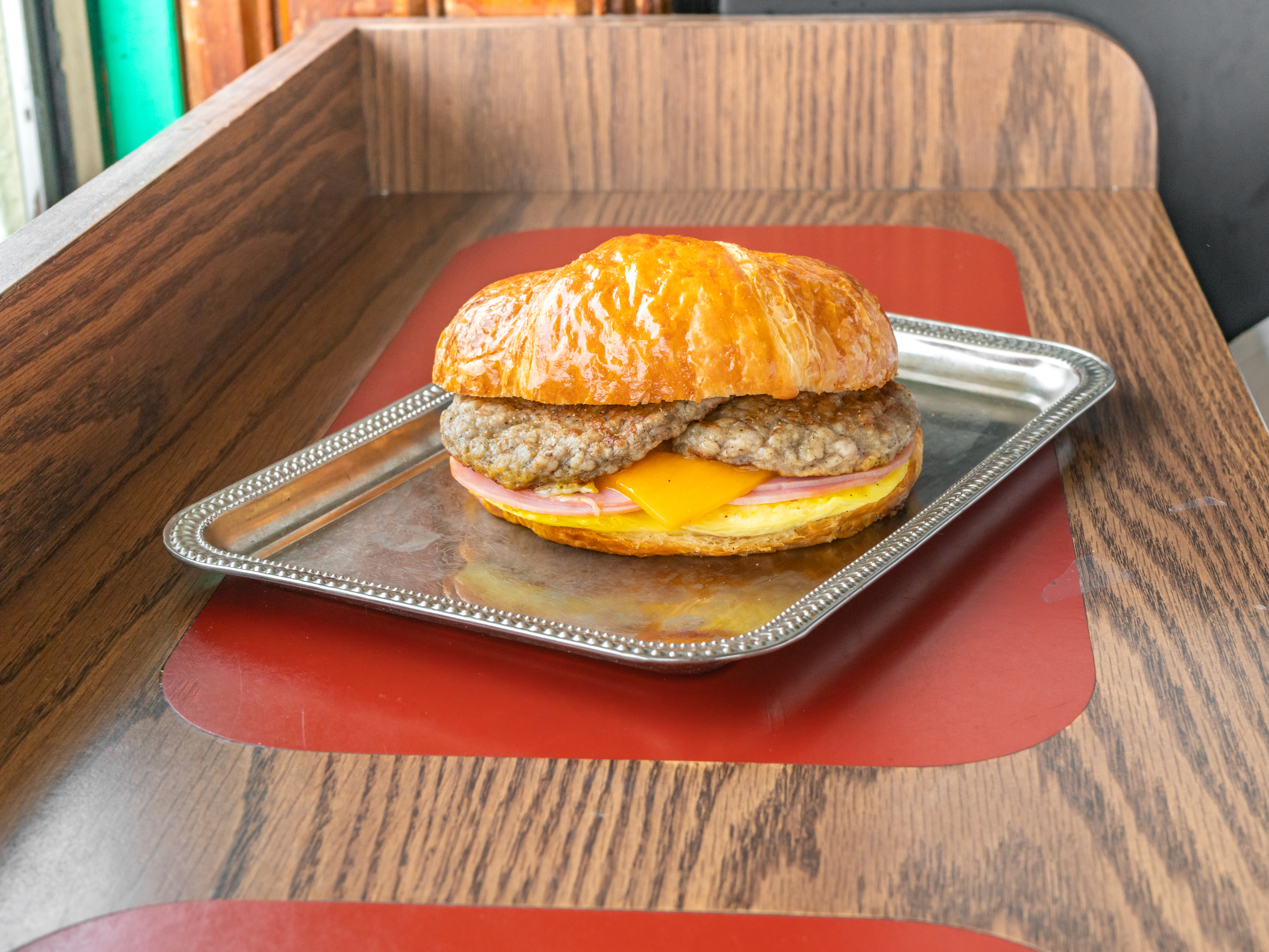Order 28. Hamburger food online from Allstar Donuts store, San Francisco on bringmethat.com
