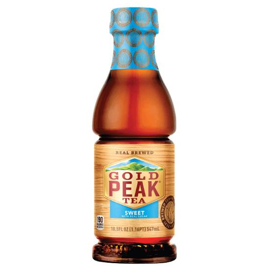 Order Gold Peak Sweet Tea 18.5oz food online from Caseys Carry Out Pizza store, Council Bluffs on bringmethat.com