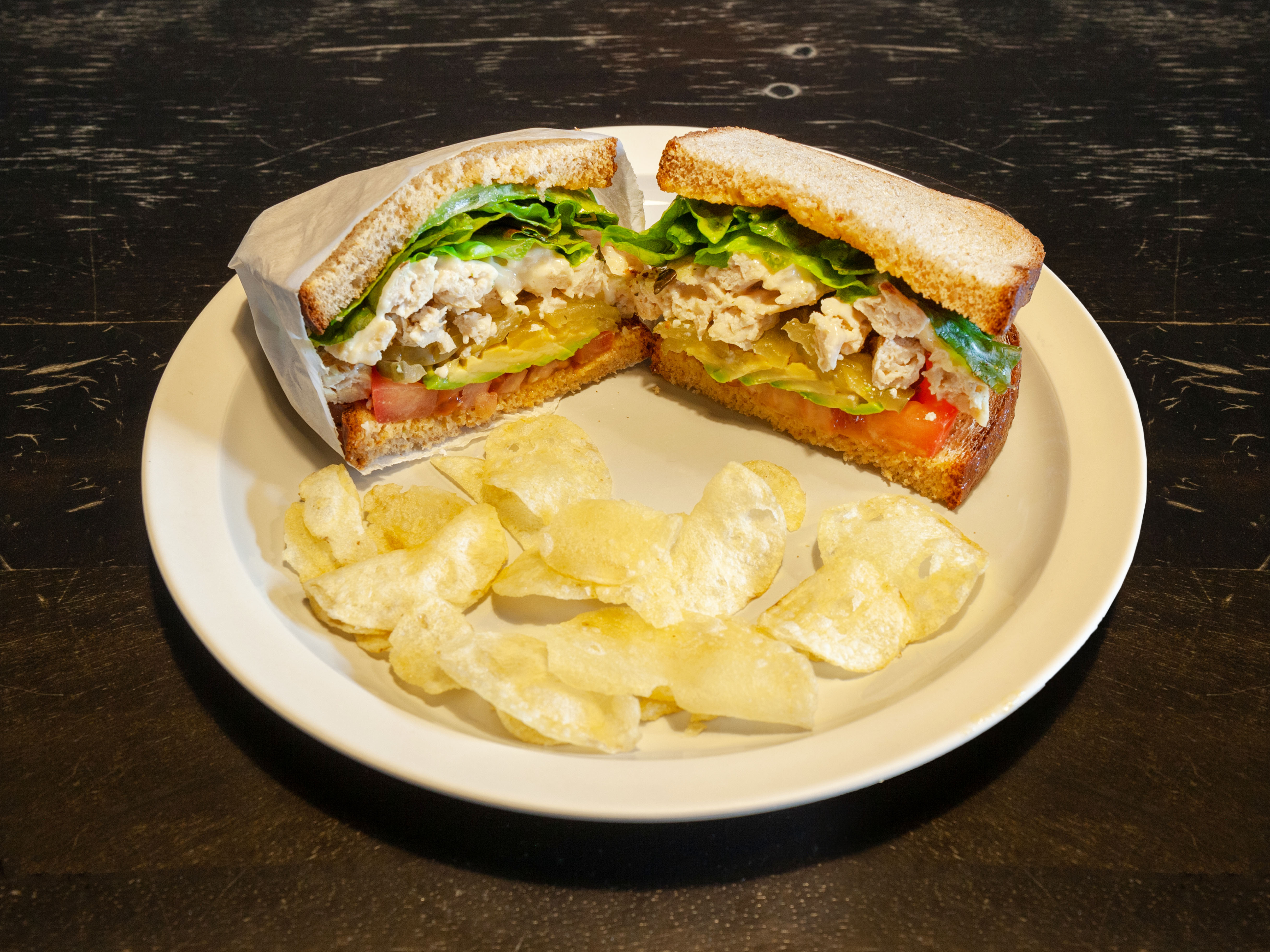 Order Chicken Avocado Sandwich food online from Cafe Spot store, Los Angeles on bringmethat.com