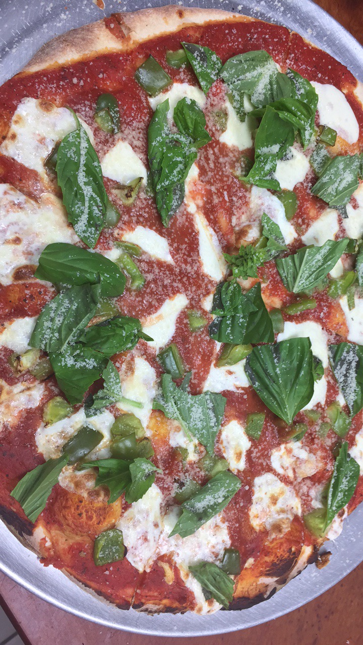 Order Margherita Pizza food online from Shakers Bar and Grill store, Wixom on bringmethat.com