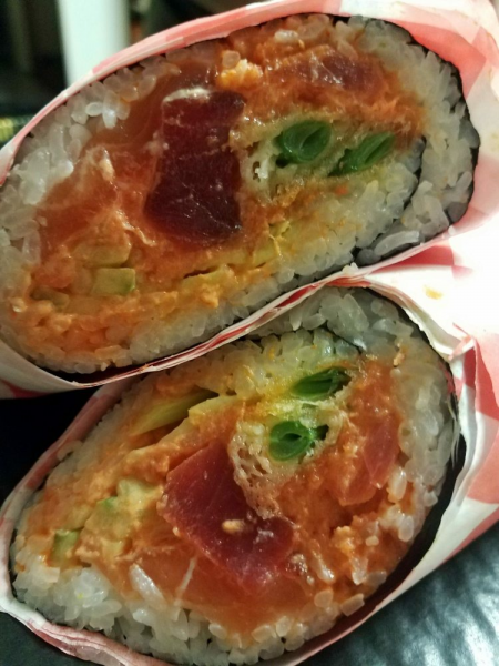 Order Make Your Own Sushi Burrito food online from Love Sushi store, Gaithersburg on bringmethat.com