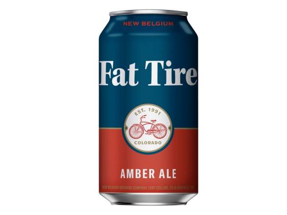Order New Belgium Fat Tire Amber Ale - 6x 12oz Cans food online from Wine Expo store, Santa Monica on bringmethat.com