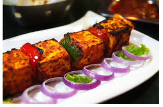 Order 46. Paneer Tikka Kabob food online from Star India store, San Francisco on bringmethat.com