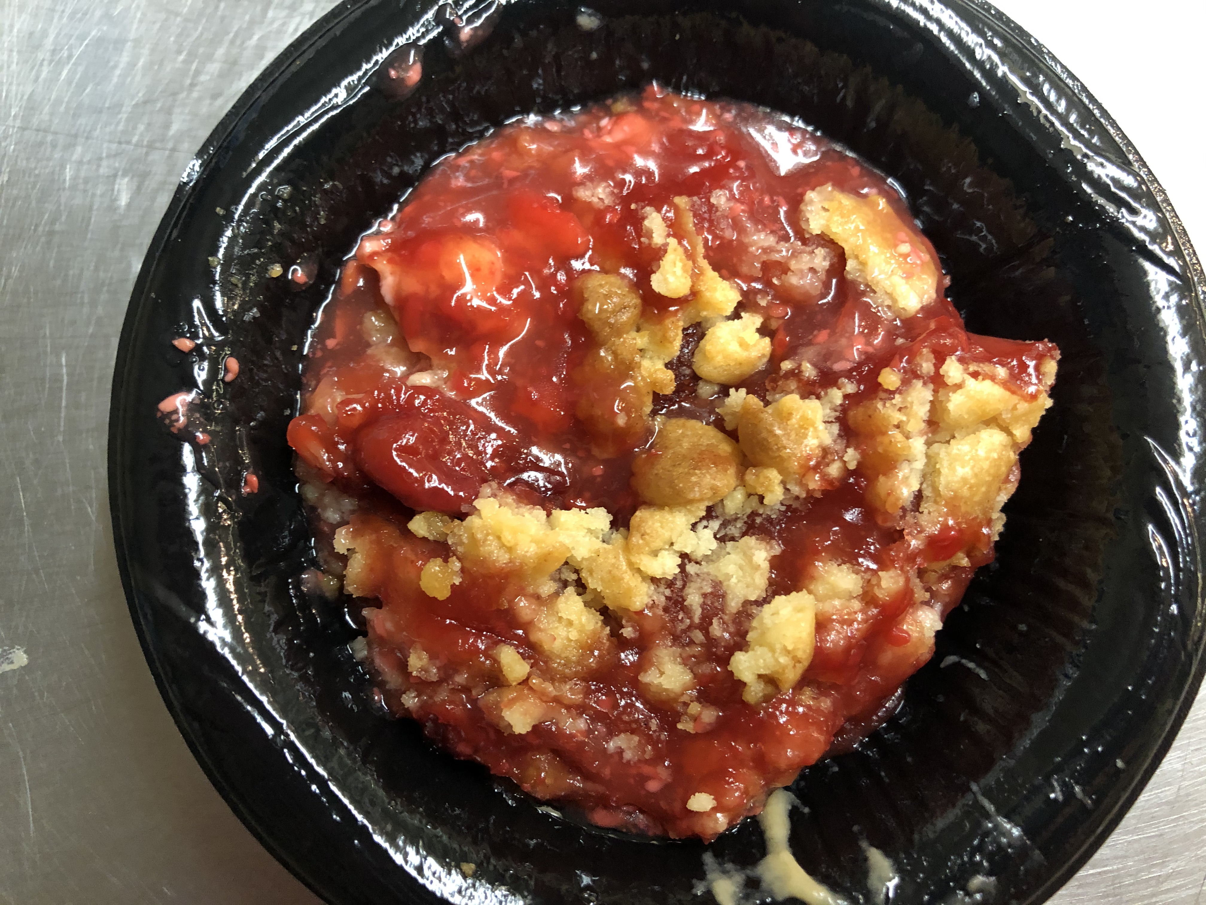 Order Peach, Apple, Cherry or Strawberry Cobbler food online from Pick O' Deli store, Rome on bringmethat.com