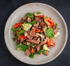 Order Ribeye Beef Salad food online from Thai Pepper store, Las Vegas on bringmethat.com