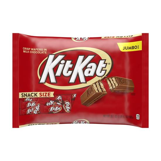 Order KIT KAT Milk Chocolate Snack Size Wafer Candy Bars, 20.1 OZ food online from Cvs store, MONROE on bringmethat.com