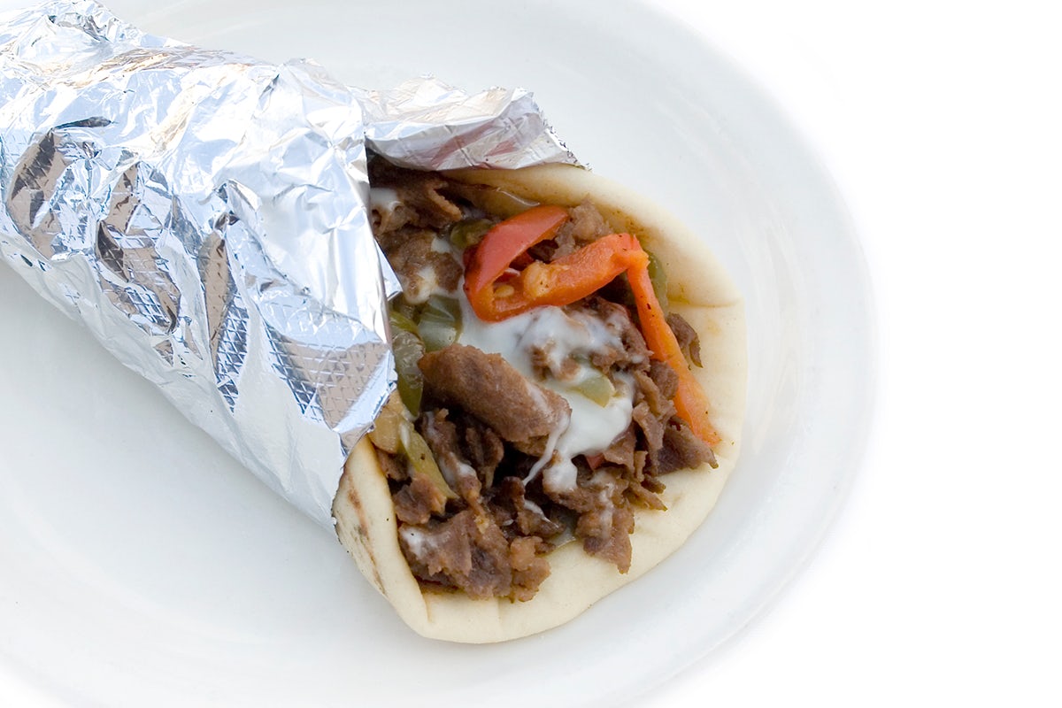 Order Philly Steak Pita food online from Pita Jungle store, Tempe on bringmethat.com
