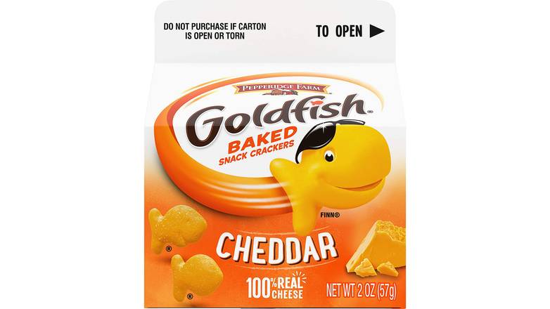 Order Pepperidge Farm Goldfish Cheddar  2 oz food online from Valero Food Mart store, Murrayville on bringmethat.com
