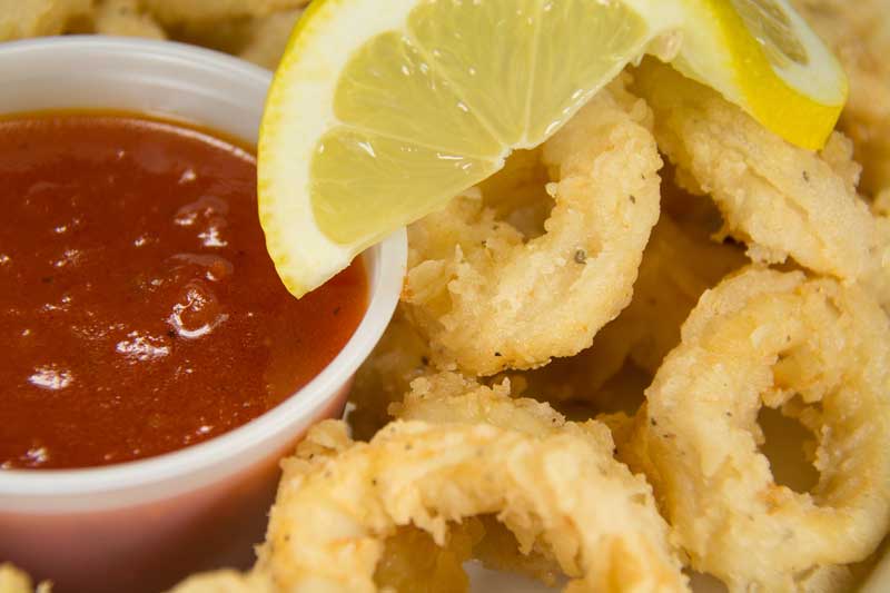Order Fried Calamari food online from North State Pizza store, Briarcliff Manor on bringmethat.com