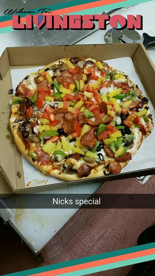 Order Nick's Special Pizza - Small food online from Five Rivers Indian Cuisine & Pizza store, Livingston on bringmethat.com