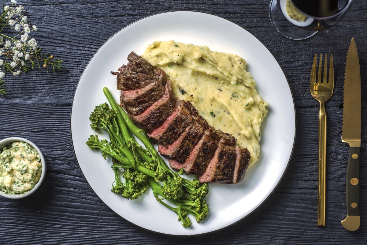Order Steak & mashed potatoes  food online from Wild store, New York on bringmethat.com